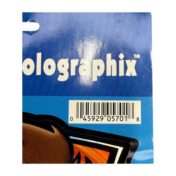 New Chroma Holographix Looney Tunes Taz Window Decal Tasmanian Devil 1999 - Picture 4 of 6